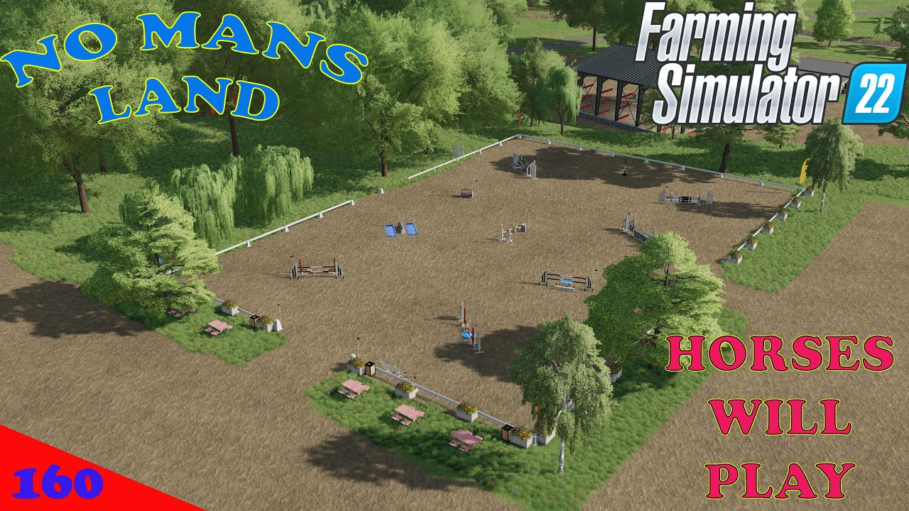 No Mans Land Ep 160 Wheat harvest and a place for the horses to play