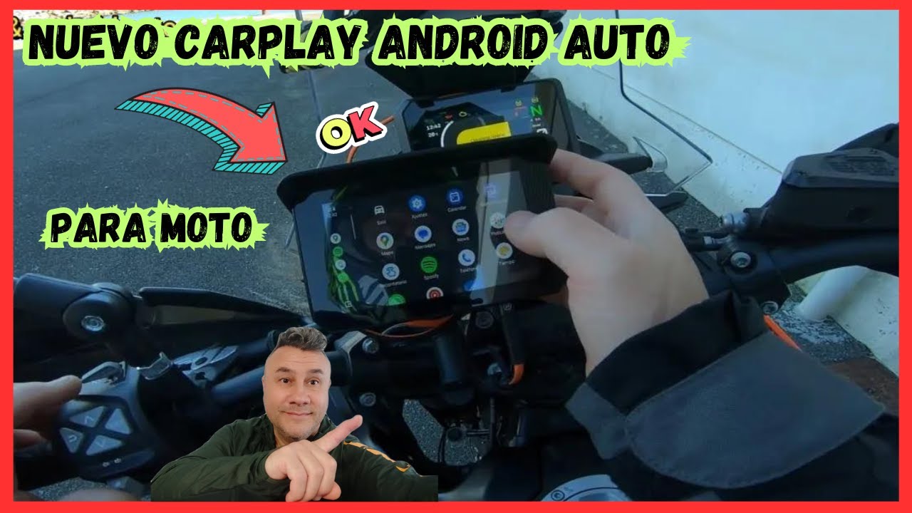 CARPLAY y ANDROID AUTO ❌PARA MOTO❌PRIMERA PRUEBA EN ESPAÑOL 