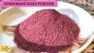 गुलाब का पाउडर कितना फायदेमंद है जानिए इस वीडियो में  | Benefits of Rose Powder | Homemade FacePack