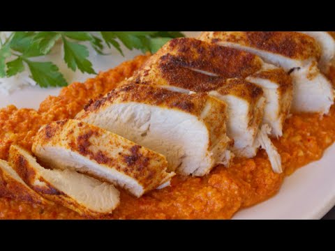 How to Make Roasted Chicken Breast in Romesco (Low Carb Recipe)