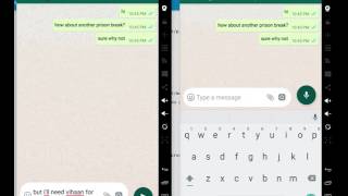 Whatsapp clone app chat screen screenshot 5