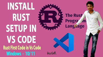 How to Install Rust Setup in VS Code on Windows 11 l 10 ll Latest 2025