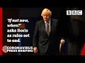 Boris Johnson gives update on end of Covid restrictions 🇬🇧 @BBC News live 🔴 BBC