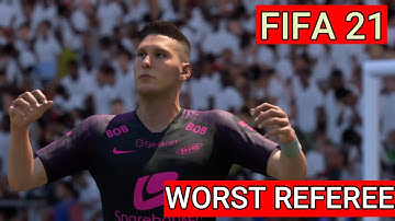 WORST PENALTY DECISION FIFA 21 REFEREE MISTAKE