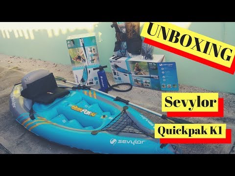 Unboxing Sevyor Quikpak K1 ⁞ Inflatable Kayak ⁞ S1E44