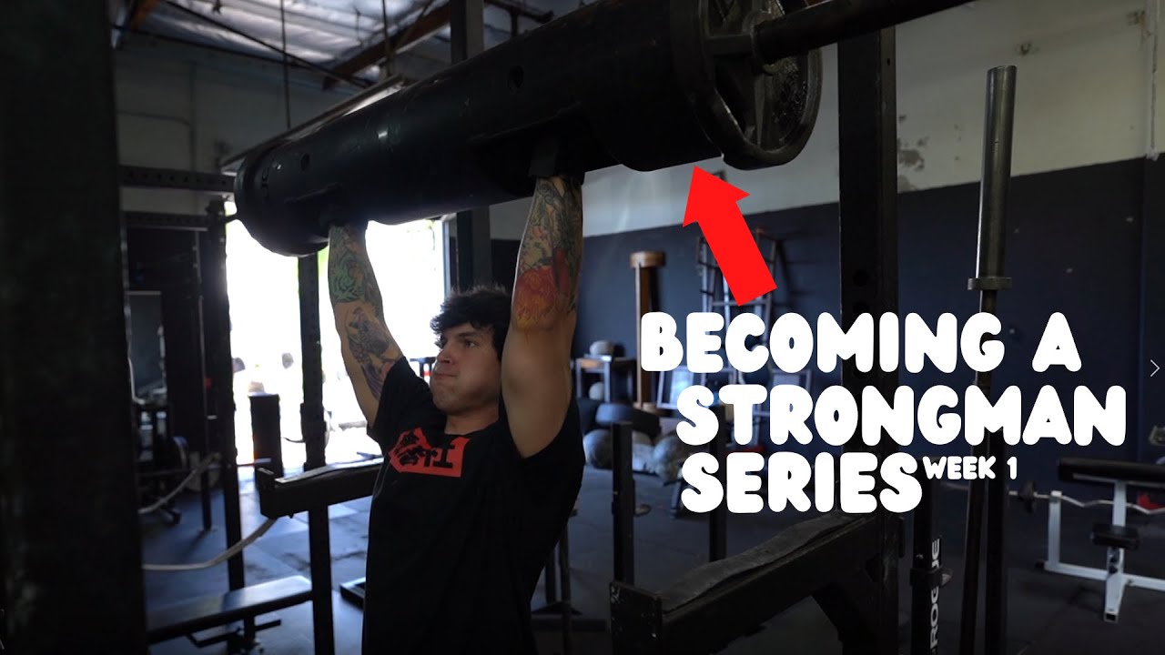 STRONGMAN SERIES EP 1: FIRST WEEK OF TRAINING + NEW DREAM CAR !!!