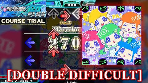 【DDR A20 PLUS】 パピポペピプペパ [DOUBLE DIFFICULT] 譜面確認＋クラップ