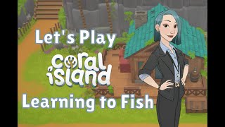 Let's try to fish in Coral Island - 2