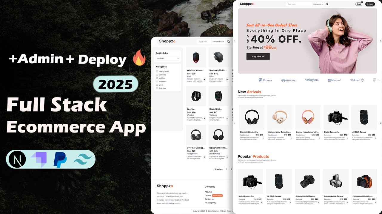 How to Create Full Stack Ecommerce App Using Next.js - Complete Next.js Ecommerce Application