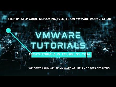 Step-by-Step Guide: Deploying vCenter on VMware Workstation