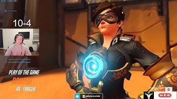 TRACER Distance damage BUG is OP! POTG! DANTEH TRACER OVERWATCH 2 GAMEPLAY