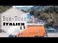 LOST in Italy - mit unserem Bus durch die Schweiz nach Italien. VLOG !