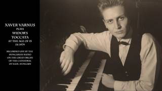 XAVER VARNUS PLAYS AT THE AGE OF 15 (1979) - TOCCATA BY WIDOR