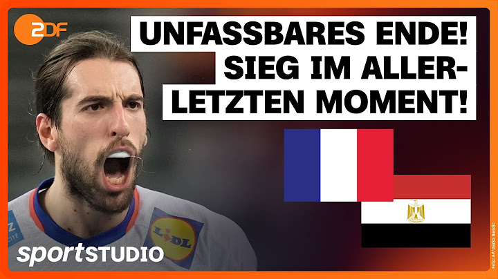 Frankreich – Ägypten Highlights | Handball-WM 2025 | sportstudio