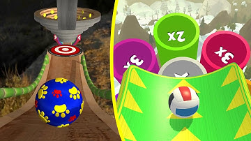 Going Balls Vs Action Balls All Levels Gameplay Android iOS #10