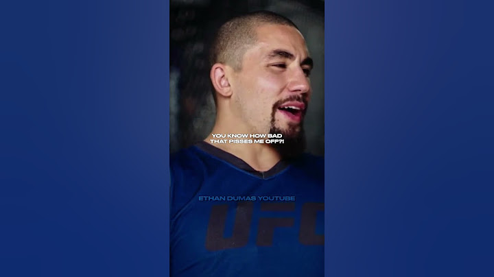 Robert Whittaker Hated Coaching TUF