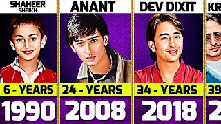 Shaheer Sheikh Age Transformation From 1 to 39 Years Old