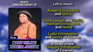 Mary Celine Teresa Joseph long 1