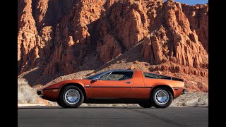 1974 Maserati Bora driving