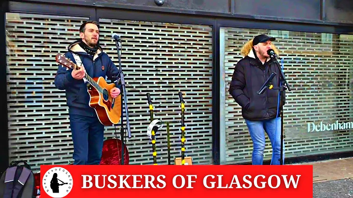 Steffan and Frazer with Don't Look Back in Anger b...