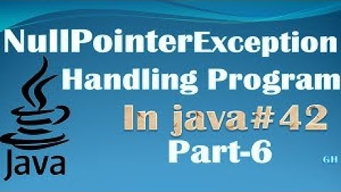NullPointerException in java ||NullPointerException java In Hindi