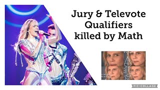 Both Jury & Televote Qualifier(s) killed by Math | Eurovision