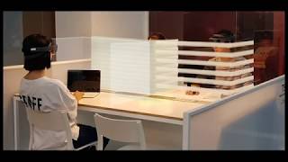 Partitioning Open-plan Workspaces via Augmented Reality
