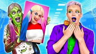 Spooky Halloween DIY Makeover | How to Become a Ghost and a Zombie in Real Life