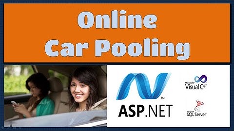 Car Pooling Online ASP.net C# Online Project | Final year academic project | asp125 #highblixasp