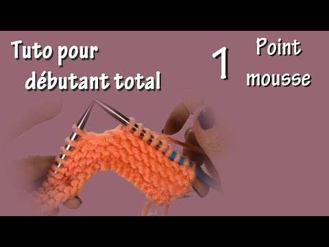 Vidéo: Comment Tricoter Au Point Mousse