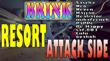 Brink PC - Online multiplayer | Resort | Attack side | Destroy Pillar & Destroy Bridge & Hack Gate
