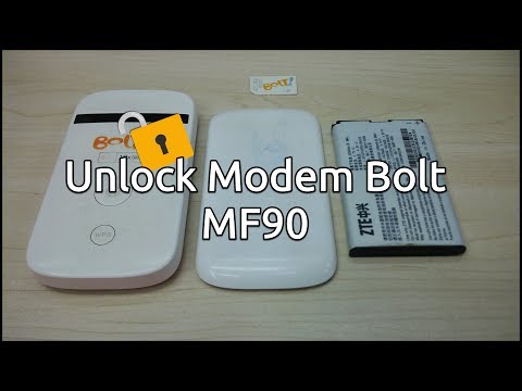 Unlock Modem Bolt MF90 B08 All Operator, WORK 100%. 