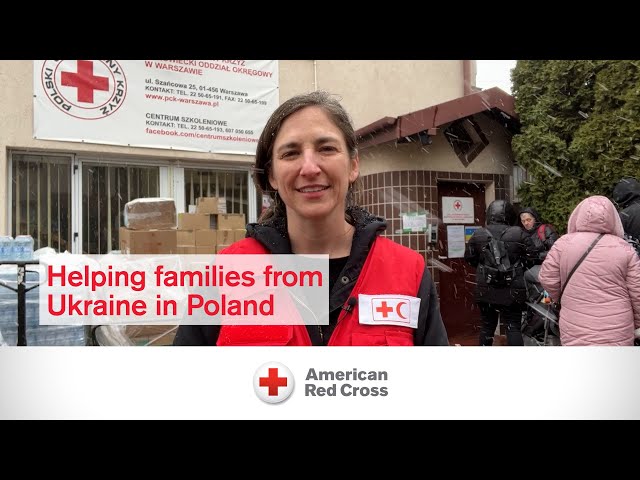 Hæderlig grill skraber Helping families from Ukraine in Poland - YouTube