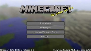 Minecraft 1.8 NPC Village and Canyon Seed! (HD)