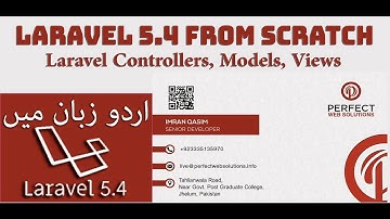 Laravel Tutorials For Beginners in اردو / हिंदी Part 05: Use Controllers, Models & Views in Laravel
