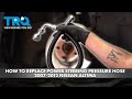 How to Replace Power Steering Pressure Hose 2007-2012 Nissan Altima