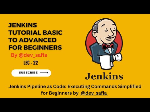 Jenkins Pipeline as Code: Executing Commands Simplified for Beginners by @dev_safia