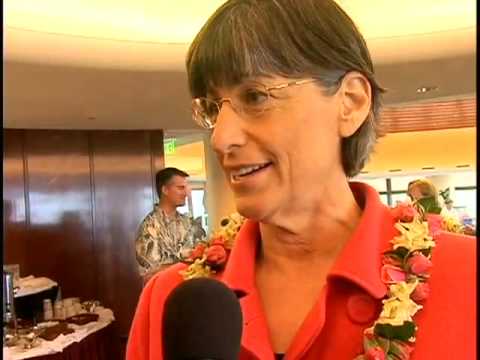 Branscombe Richmond interviewing Hawaii Governor L...