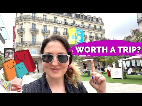 Video: Galeri Lafayette Department Store di Paris