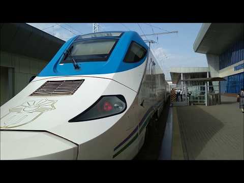 Скоростной поезд Ташкент Самарканд Talgo
