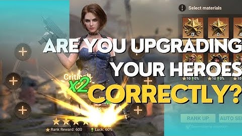 Upgrade Your Heroes Correctly in Doomsday Last Survivors