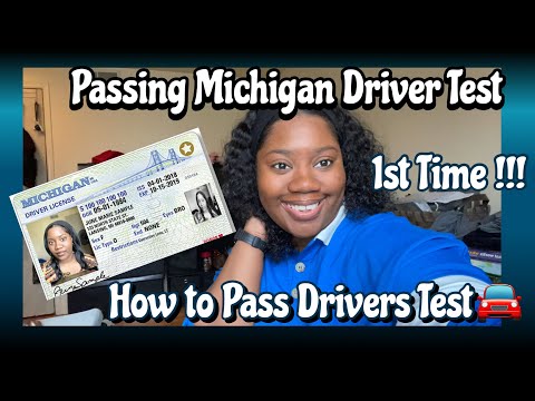 Video: Kdy můžete absolvovat silniční test v Michiganu?