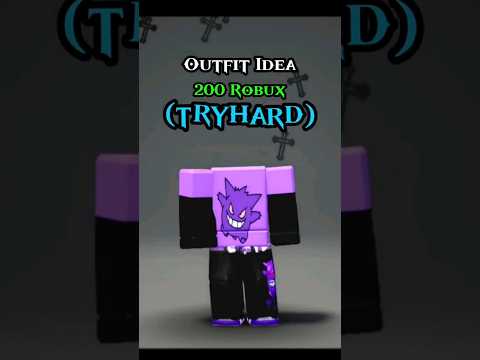 200 Robux Outfit Idea Roblox #shorts