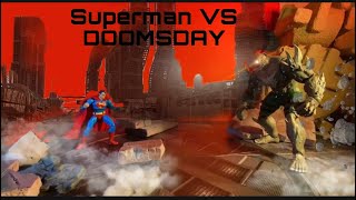 Superman vs Doomsday JUDGEMENT DAY (stop motion)