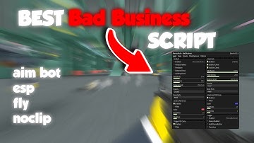 Best FREE script for Bad Business // aim bot // esp // fly // noclip // Script in the description
