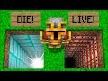 Minecraft DON'T JUMP IN THE WRONG HOLE !! SURVIVE BY DOING WHAT IS WRONG !! Minecraft Mods