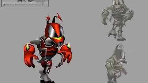 Crash Twinsanity - Cut Content - Small Ant Old design