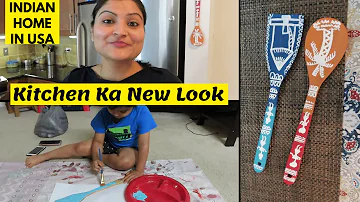 Excited to Share My Kitchen's New Look~Indian Home in America~Indian Mom Full Day Productive Routine