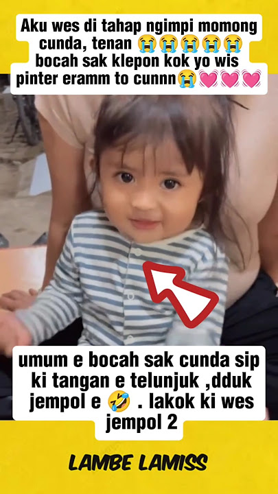cah sak klepon tambh pintere🥰#cunda#dennycaknan #bellabonita