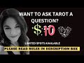 ASK TAROT YOUR QUESTIONS! ~PAID PERSONAL MINI READS (ONLY 30 SLOTS) ~ 6/5 11:30AmPT6?1  2023